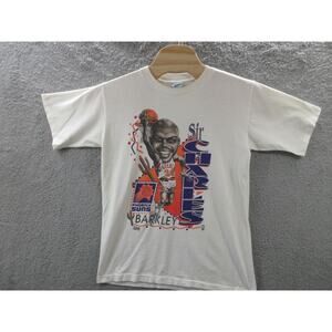 Vintage 90s Sir Charles Barkley Phoenix Suns Salem Caricature T-Shirt Sz Large